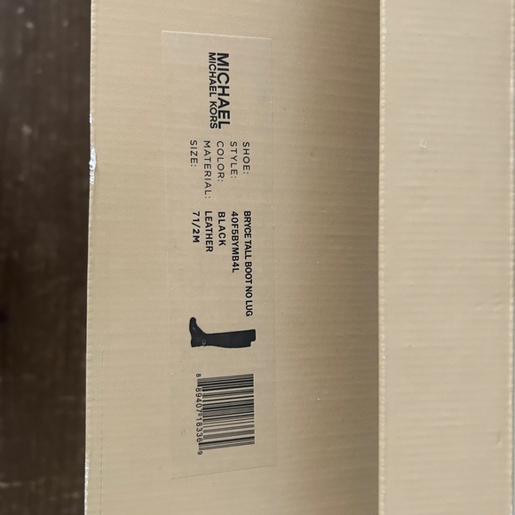 Micheal Kors Tall Black Boots - Picture 5 of 5